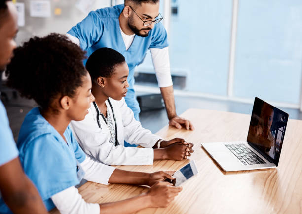 Medical team working and scaling remote patient monitoring projects