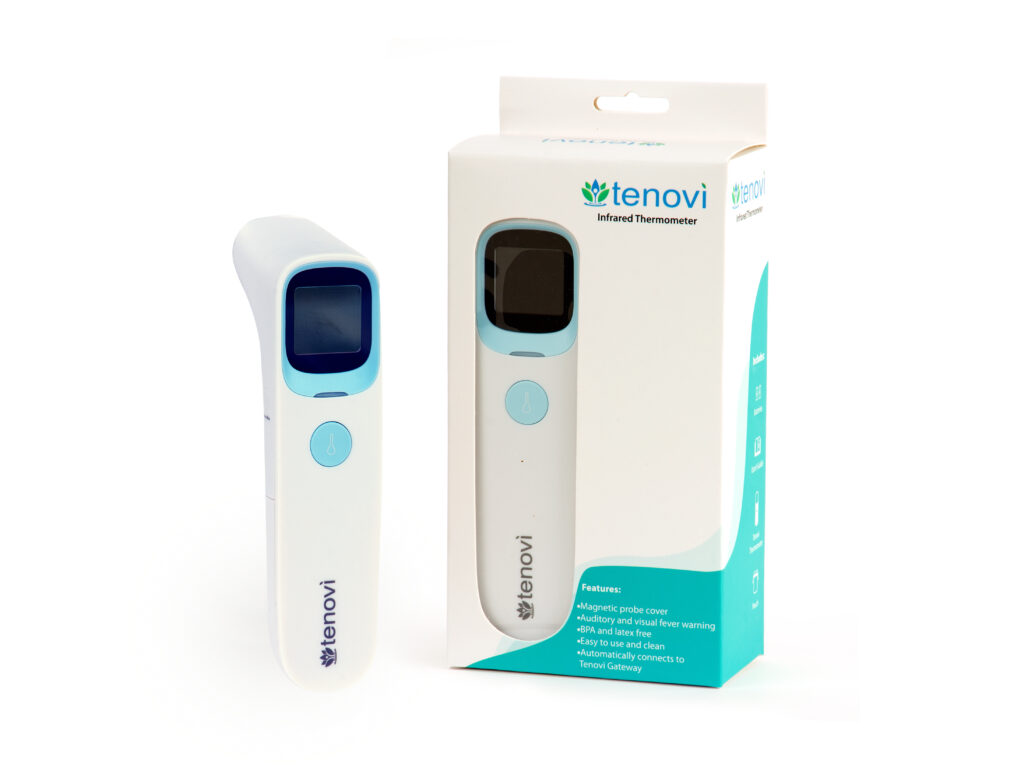 Tenovi remote patient monitoring thermometer