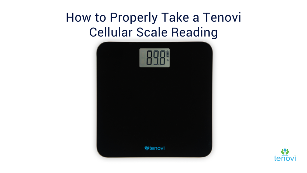 How to use the Tenovi cellular scale